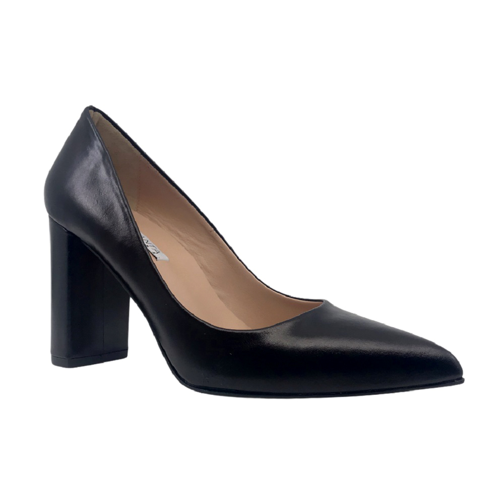 Sofia Manta Leather Blocked heels black (453/1802) All products 2
