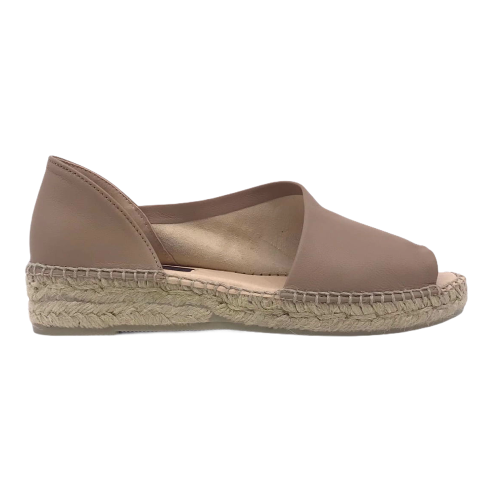 Leather cut-out espadrilles  (ANNE/T) All products