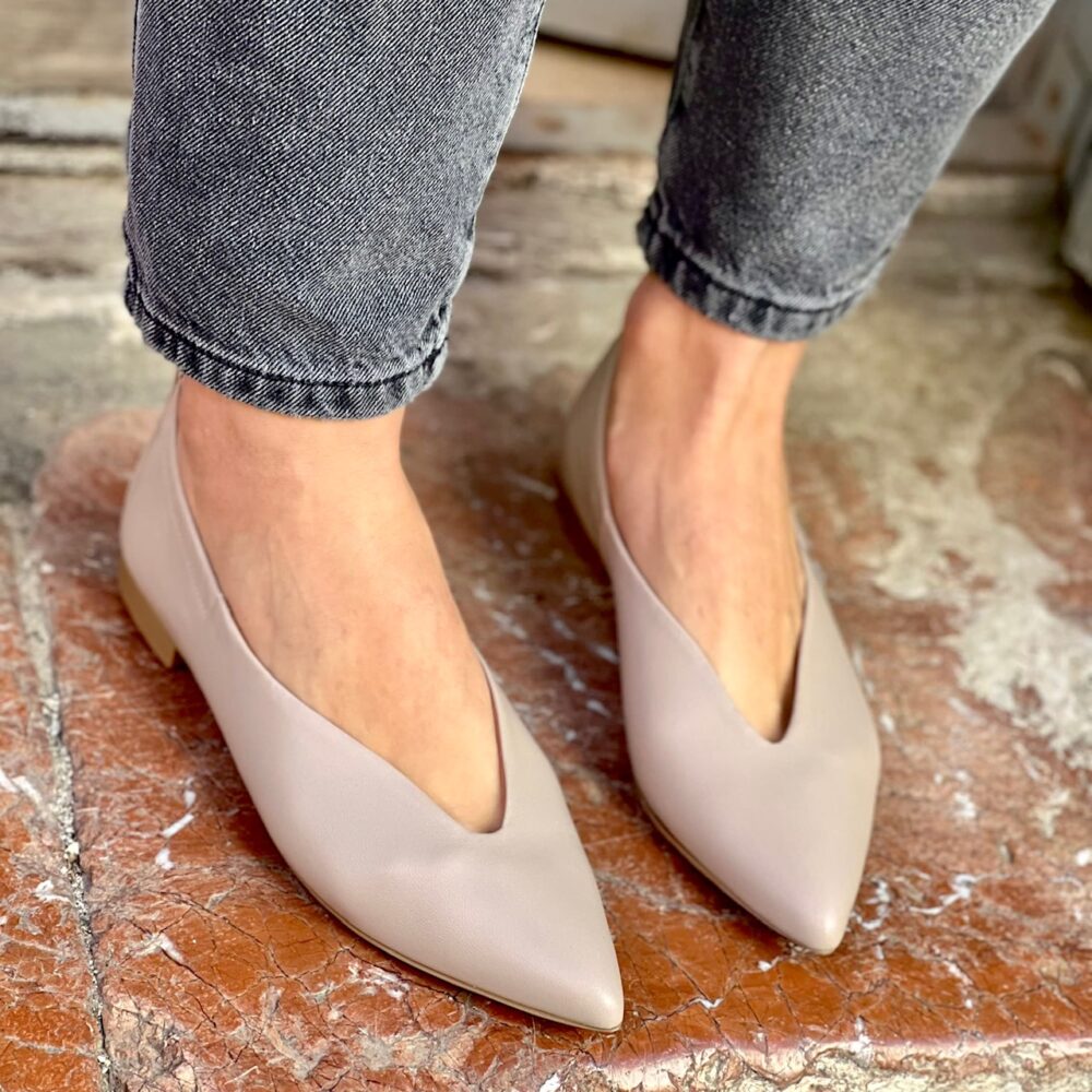 Leather Ballerina Grey (190559) All products 2