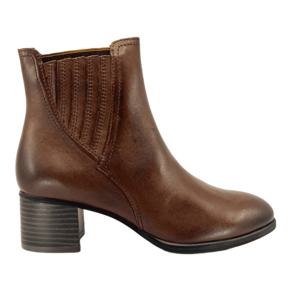 Marco Tozzi Leather Ankle Boots Chestnut (25306CH) Autumn/ Winter 2023 7