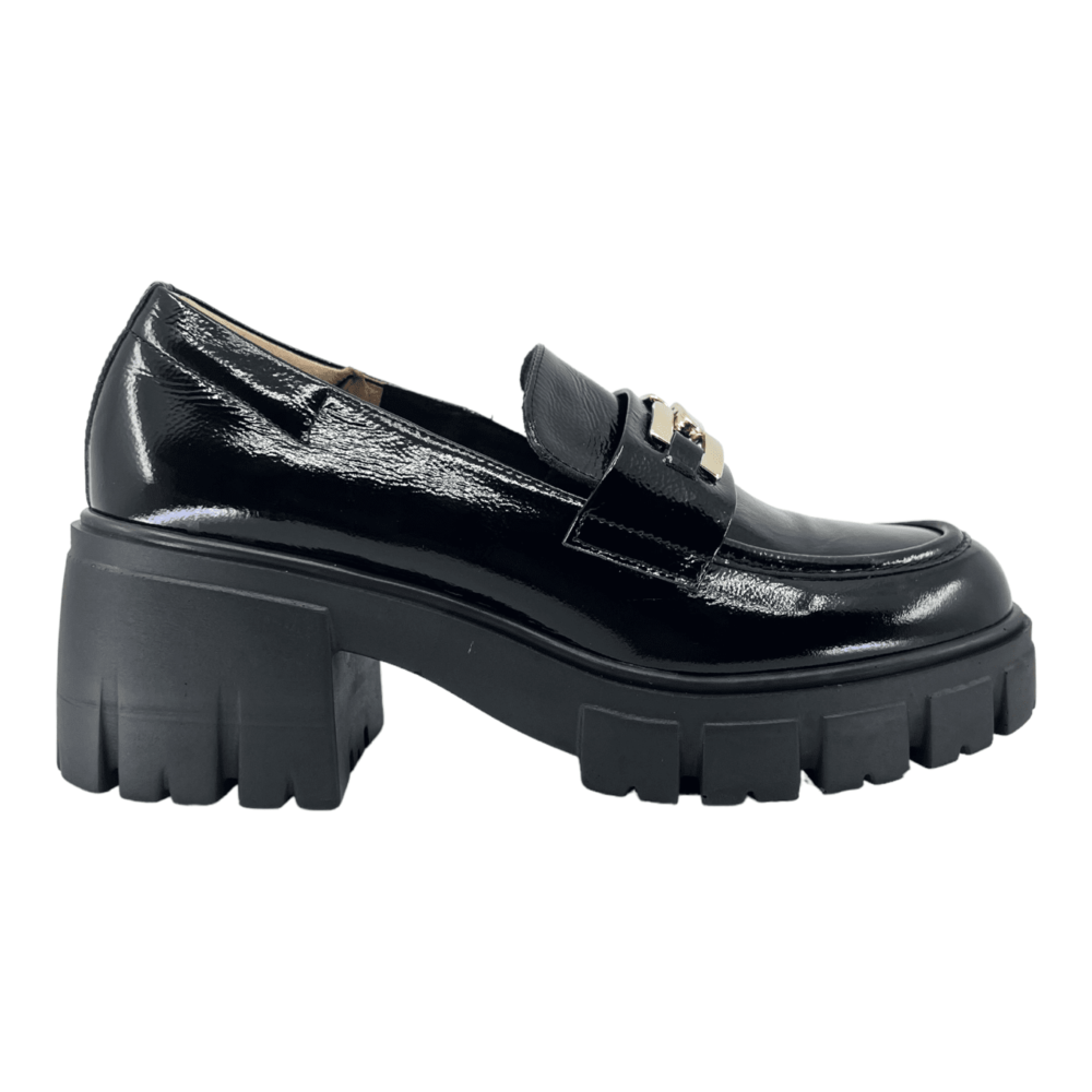 Patent Leather Loafers Black (186691B) Autumn/ Winter 2023 3